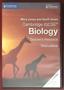 Cambridge IGCSE (R) Biology Teacher's Resource CD-ROM Third Edition Like New - Picture 1 of 3