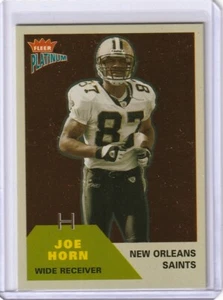 Fleer 2002 finitura platino /100 Joe Horn #151 - Foto 1 di 2