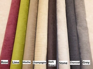 CHENILLE STOFF - Polster / Vorhang / Kissen (Design: Miami) STRUKTURIERTE AUSFÜHRUNG - Bild 1 von 20