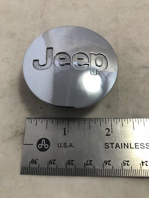 2007-17 Jeep Wrangler Liberty Patriot Wheel Center CHROME Hub Cap OE 52090401AB Foto 1 de 4