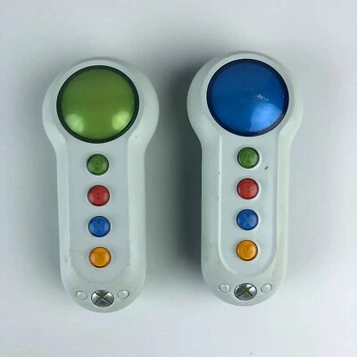 Mando Inalámbrico Zumbador Escena Verde Y Azul de Repuesto Xbox 360 HG28 Foto 1 de 4