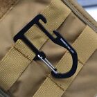 73.5*42.6mm Tactical Metal Hook Black Safety Buckle  Outdoor Tool