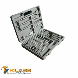 SDS Masonry Drill & Chisel Set of 17 Units - Picture 1 of 1