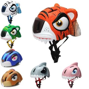 Kids Cycling Helmet Cartoon Animal Boys Girls Bike Bicycle Skateboard Helmet - Picture 1 of 13