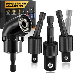 Impact Socket Adapter Set Tools Stocking Stuffers Gifts for Men Women Adults Hus - Picture 1 of 11