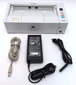 Canon imageFORMULA DR-M140 Office Document Scanner M111121 w/Adapter & USB Cable - Picture 1 of 18