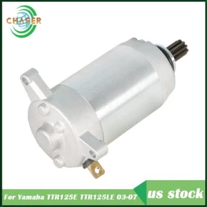 Motorcycle Starter For Yamaha TTR125E TTR125LE 2003-2007 109-19629 10919629 - Picture 1 of 10