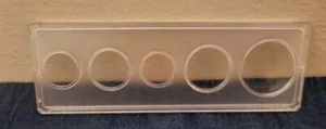 Whitman 5-Coin Plastic Coin Holder - Picture 1 of 1