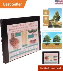 Tree Root Barrier Kit, Versatile Tree Circle Weed Barrier, 90° Vertical Ribs,... - Picture 1 of 7