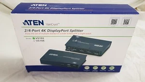 NEW Aten vs192 2-port 4K DisplayPort Splitter - Picture 1 of 7