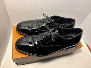 Florsheim 17061 Men’s Black Leather Dress Shoes Size 10.5 3E Monarch - Picture 1 of 12