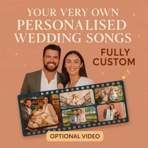 Wedding Songs, Featuring the actual bride & groom & all their unique D & M's - Picture 1 of 3