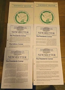 Northwest Missouri Genealogical Society Journals & Newsletters - Picture 1 of 3