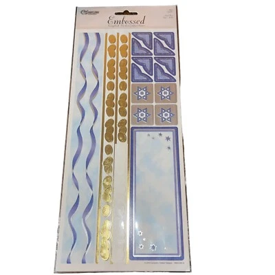 Álbum de recortes vintage Sandylion fe judía vacaciones pegatinas en relieve nuevo en paquete Foto 1 de 4