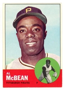 1963 TOPPS #387 Al McBean  Excellent Raw - Picture 1 of 2
