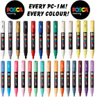 Uni Posca PC-1M Paint Marker Pens - Extra Fine - Every Colour - Buy 4 Pay For 3