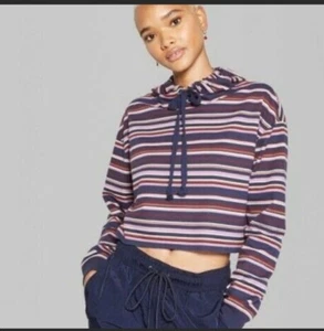 NWOT Wild Fable Cropped Hoodie plus size XL extra large TARGET - Picture 1 of 9