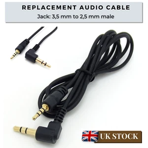 Audio Cable for AKG Y45BT Y50 Y500 Y40 Y55 K845BT K840KL Replacement Headphones - Picture 1 of 4