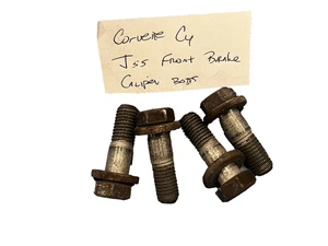 CORVETTE  1989-1996  C4 front BRAKE CALIPER BOLTS    J55    ZR1    LT1  lt4 - Imagen 1 de 3