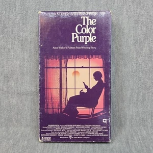 The Color Purple Whoopi Goldberg Steven Spielberg VHS 1985 Warner Home Video - Picture 1 of 5