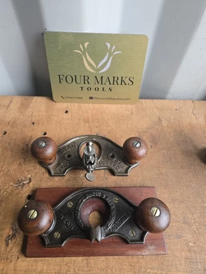 Stanley No. 71 Router Plane & 71 1/2 Router Plane - Type 2 Woodworking Carpenter - Image 1 of 4