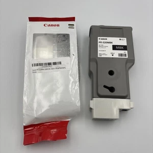 Canon PFI-320MBK OEM Tintenpatrone - Mattschwarz (2889c001) Ablaufdatum: 09/2027 Neu OVP - Bild 1 von 14