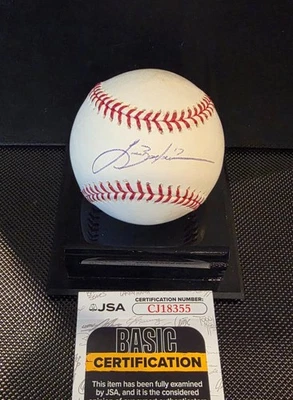 Lance Berkman Houston Astros Signed Autographed ROMLB Baseball JSA coa - Image 1 of 3