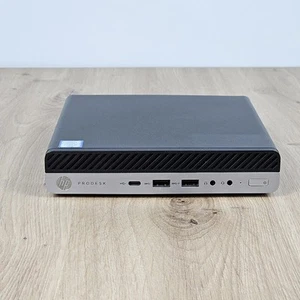 HP EliteDesk 800 G3 Mini i5 7500T 8GB RAM 256GB NVMe SSD Win10 Pro - Bild 1 von 6
