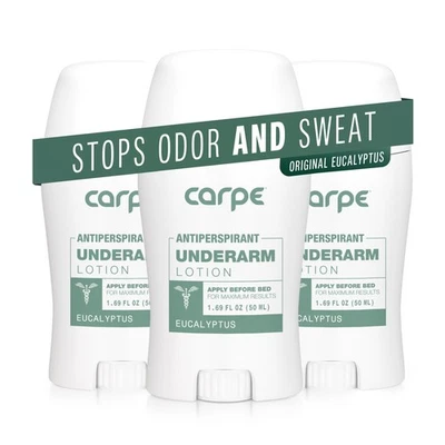 Carpe Underarm Antiperspirant and Deodorant, Clinical strength antiperspirant... - image 1 of 4