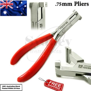 Alicates dentales para escalones de 0,50 mm con detalles de alambre de arco para hacer curvas - Imagen 1 de 4