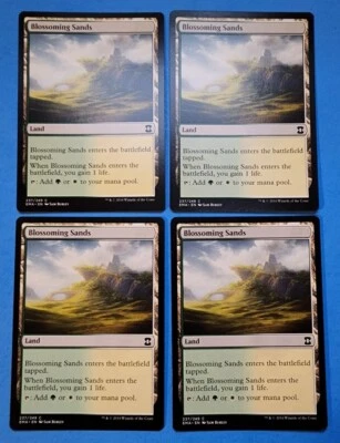 4x Blossoming Sands Eternal Masters 2016 Mtg Magic Card Dual Land 237 - Image 1 of 4