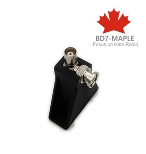 BNC to BNC Antenna Desktop Bracket Holder Stand Portable For XIEGU X6100 HF SDR - Zdjęcie 1 z 3