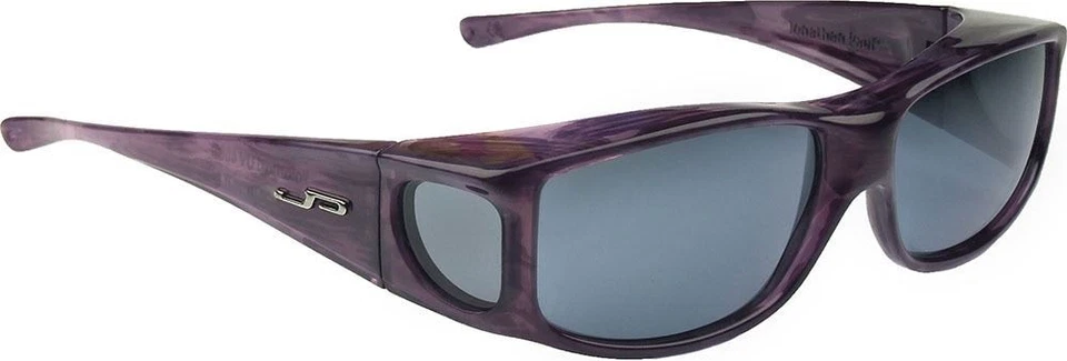 Jonathan Paul Fitovers Eyewear Large Jett Purple-haze With Swarovski Crystals B1