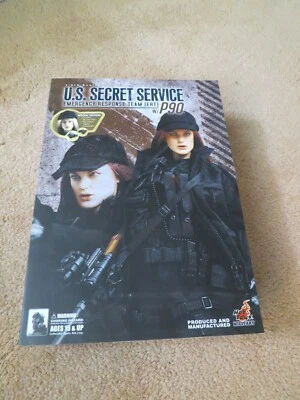 Equipo de Respuesta a Emergencias del Servicio Secreto de Estados Unidos Hot Toys con P90 (Edición Especial) NUEVO Foto 1 de 4