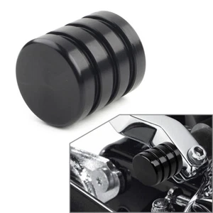 Black Shifter Shaft Cap Heel Shift Eliminator for Harley FL Touring FLHT/X FLHR - Picture 1 of 7