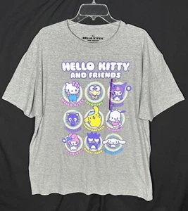 Hello Kitty and friends short sleeve T-shirt athletic fit men’s XL NWT - Picture 1 of 5