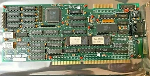 VINTAGE TSENG LABS ET3000AX 256K ISA VGA CARD VGA-H16 152-0004-E3 R 3.0X MXB95 - Picture 1 of 3