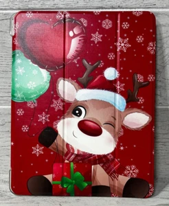 Cute Christmas Reindeer Apple ipad 12.9" Protective Case - Picture 1 of 6