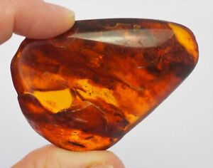 Large vintage natural organic Baltic Amber rock stone 23.2 grams 