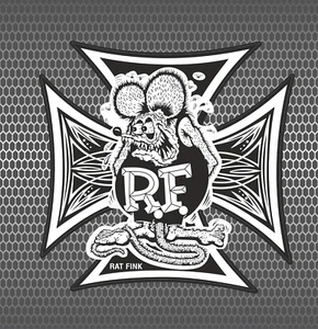 RAT FINK Hot Rod 3.4" Vintage Rat Rod Retro Custom Hot Rod Sticker - Picture 1 of 1