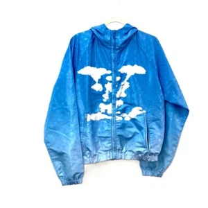 LOUIS VUITTON 1A8A7O Monogram Clouds Windbreaker Hooded Parka RM202 Jacket - Picture 1 of 17