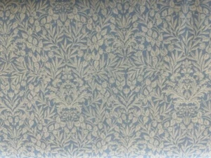 LECIEN - MEMOIRE A PARIS - 100% COTTON FABRIC - TEAL PRINT - PER HALF METER - Picture 1 of 1