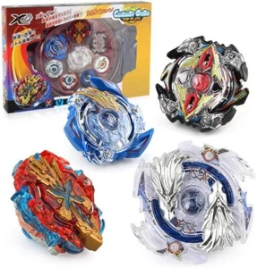 Juego de 4 giroscopio Burst, lanzador de aceleración Metal Masters modelo Fusion 4D - Imagen 1 de 5