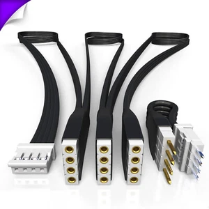 BLACK PARALLEL Cable | for Philips Hue GRADIENT Lightstrip | Splitter 2,3,4+ way - Picture 1 of 10