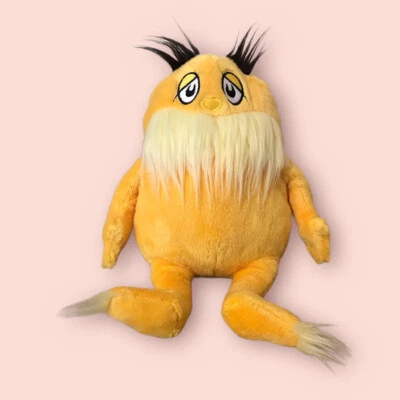 Kohl's Cares 12 英寸 The Lorax 2020 黄色填充毛绒苏斯博士 — 第 1/4 张图片