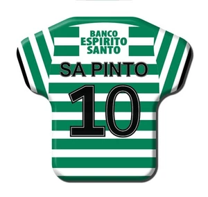 Calamita Simile a T-Shirt Calcio Stagione 2004/2005 Sporting CP 10 Ricardo Sa - Imagen 1 de 9