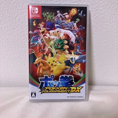 Paquete de consola Nintendo Switch Pokken Tournament DX con mandos Joy Con Foto 1 de 3