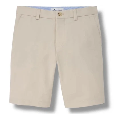 NWT Peter Millar Salem Youth Performance Shorts Youth Size L (11-12) in Stone - Image 1 of 4