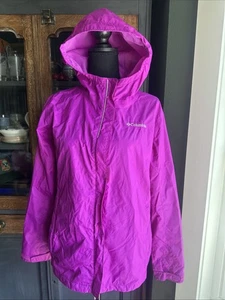 Columbia Girls XL Shell Jacket Pink Windbreaker - Picture 1 of 6