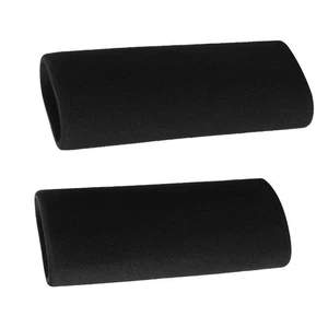 2x Housse De Poignée De Guidon Confortable En Mousse Anti-vibration Pour Moto - Picture 1 of 7